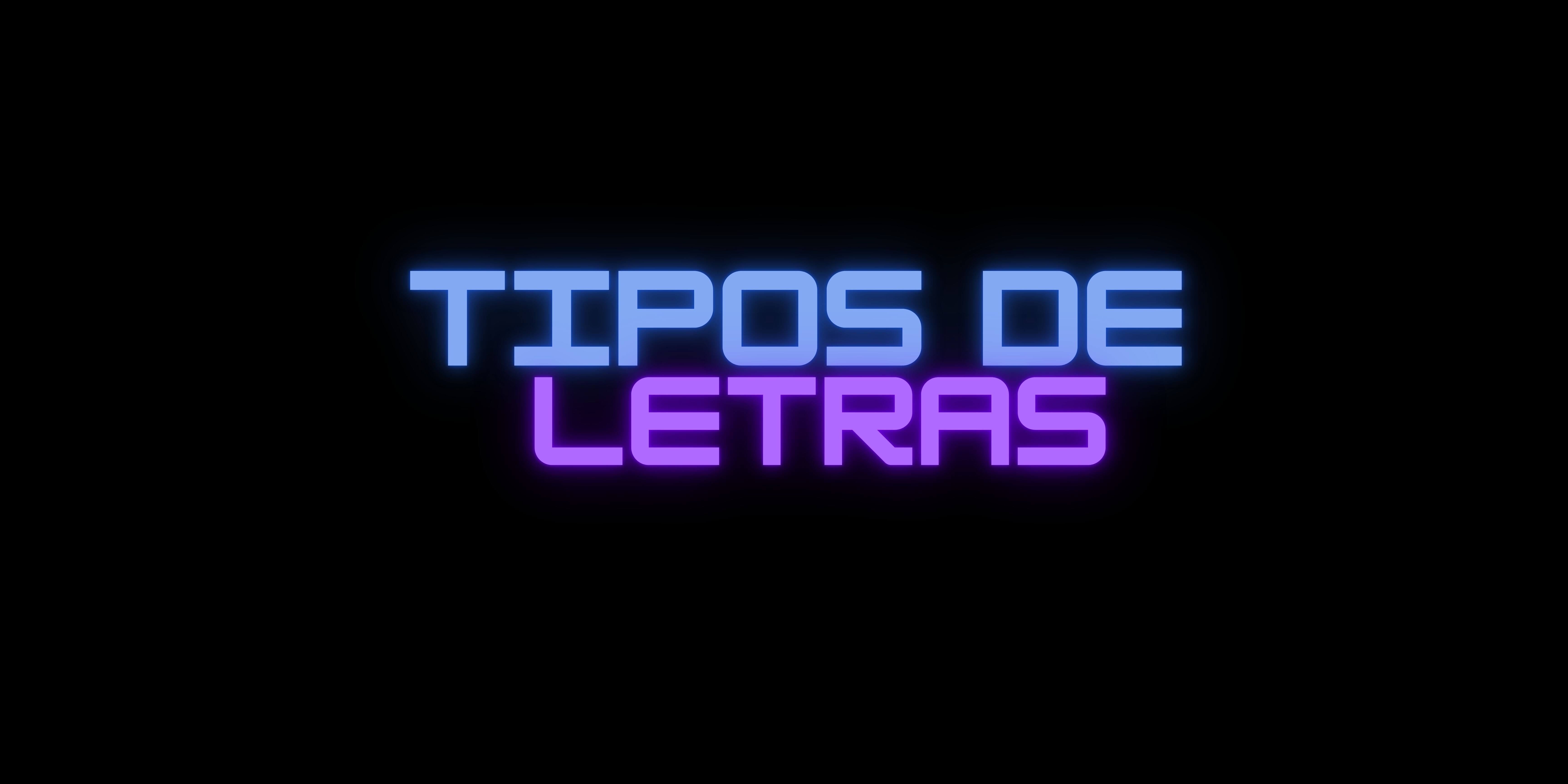 tipos de letras